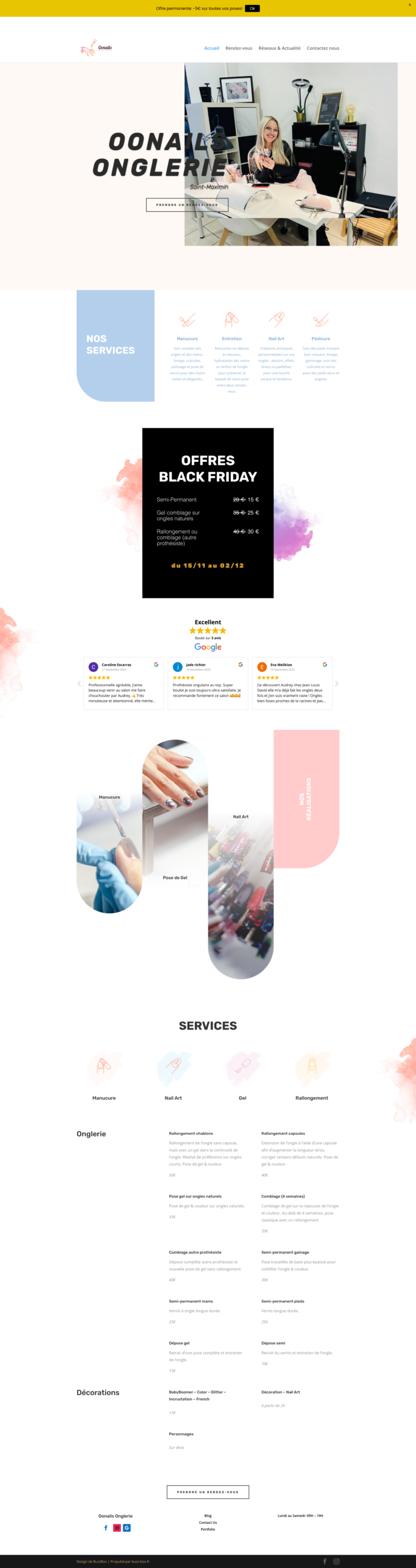 Oonails – Prothésiste Ongulaire