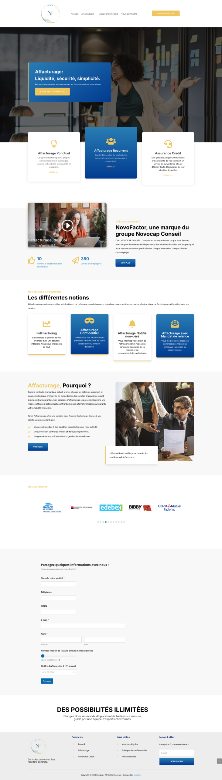 Novofactor – Affacturage & Assurance Crédit